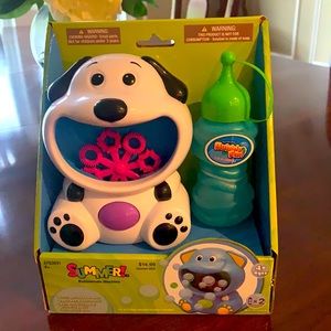 NIB Summer! Bubble Fun Bubblemals Machine